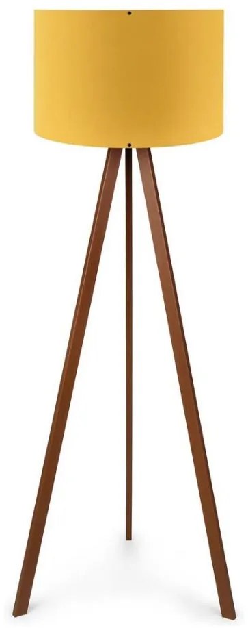 Stojacia lampa AYD 1xE27/60W/230V oranžová/hnedá