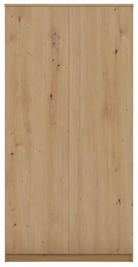 Šatníková skriňa Musecalo 3 (dub artisan). Akcia -19%. Vlastná spoľahlivá doprava až k Vám domov. 1132739