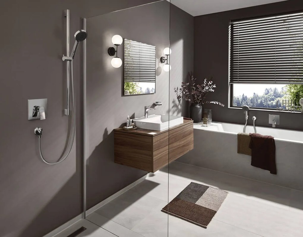 Hansgrohe Vivenis, sprchová batéria pod omietku, chrómová, 75615000