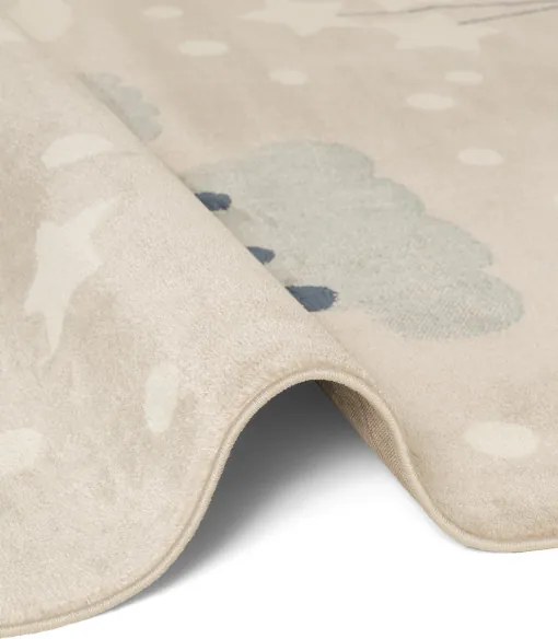 Koberec Hanse Home ADVENTURES DREAMY PANDA béžový / krémový