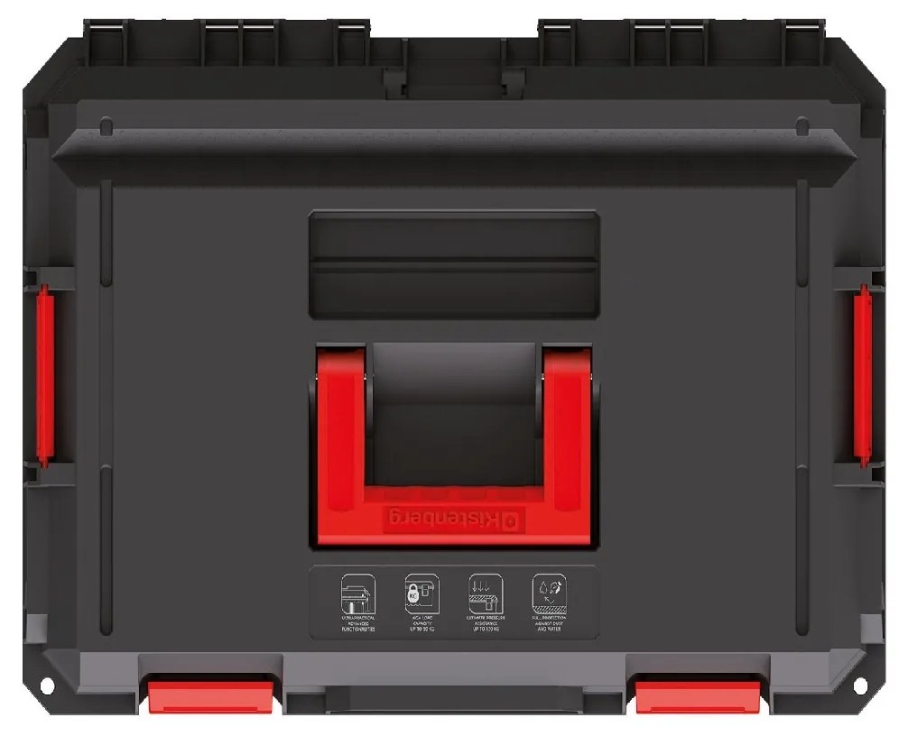 Kistenberg Kufor na náradie X BLOCK PRE čierny 546x380x194