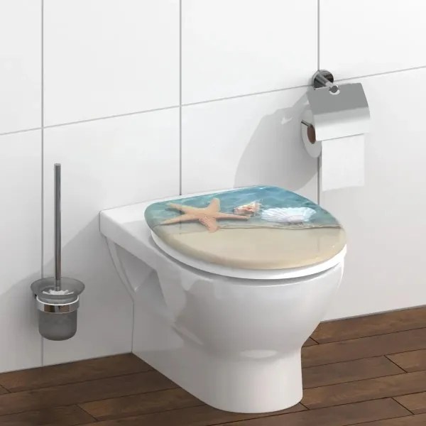 Schütte 82196 - WC sedátko BEACH s funkciou SoftClose, duroplast
