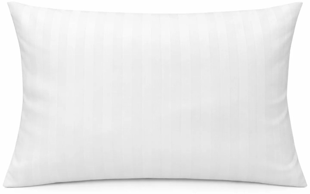 BAVLNENÁ OBLIEČKA NA VANKÚŠ SRIPES2 50X70 CM BIELA