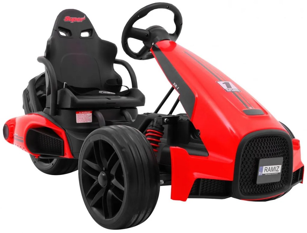 Elektrická motokára Bolid XR-1 RAMIZ CH9939 - červená