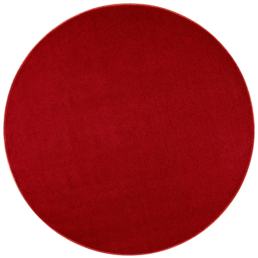 Hanse Home Collection koberce Kusový koberec Nasty 101151 Rot kruh - 133x133 (priemer) kruh cm