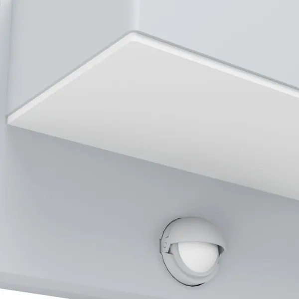 Eglo 97159 - LED Vonkajšie nástenné svietidlo so senzorom AZZINANO 2xLED/5,6W/230V