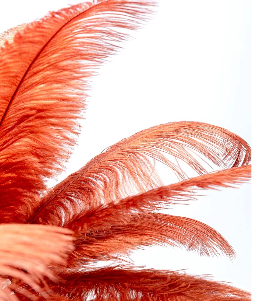 Feather Palm stolová lampa červená