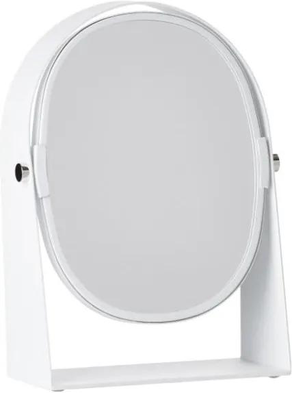Biele stolové kozmetické zrkadlo Zone Parro