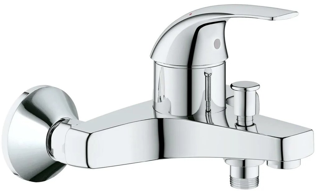 Vaňová batéria Grohe Start Curve bez sprchového setu 150 mm chróm 23768000