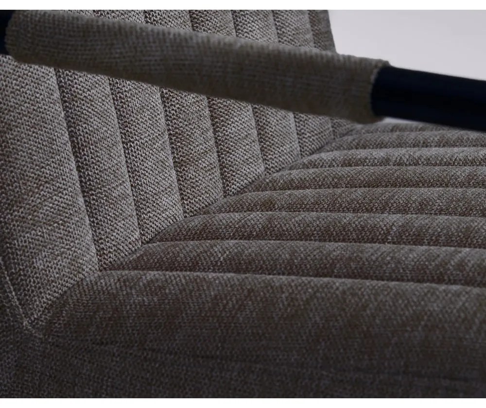 Tmavosivé kreslo Trout – Unique Furniture