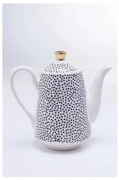 KARE DESIGN Sada 2 ks Konvica na čaj Dotty Rim 20,5 × 21,8 × 12 cm
