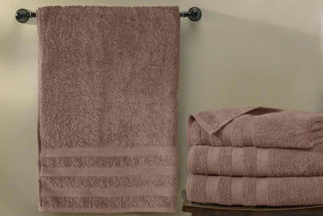 XPOSE ® Froté ručník CHINGY - světle hnědá 50x90 cm
