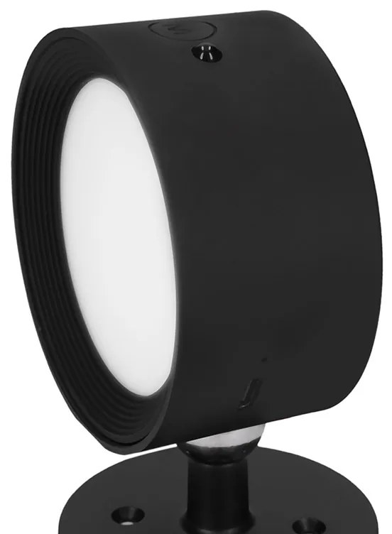 SOLIGHT LED nabíjací RGB svetlo, diaľkový ovládač, Li-Ion, USB-C