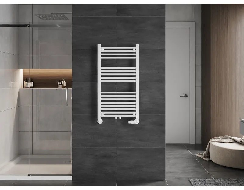 Mexen Mars, vykurovacie teleso 900 x 500 mm, 370 W, biela, W110-0900-500-00-20