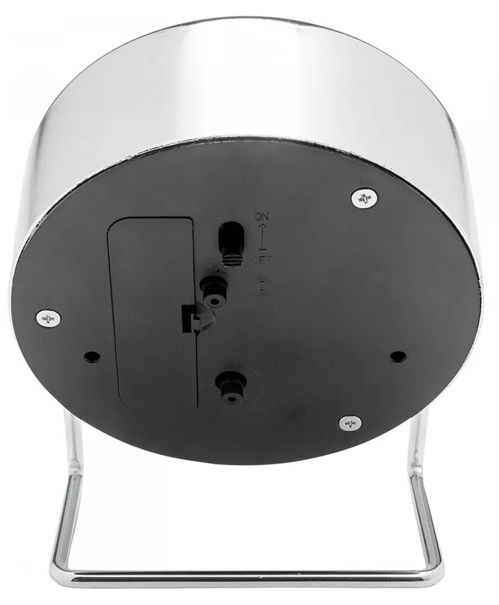 KARE DESIGN Budík Levin strieborná