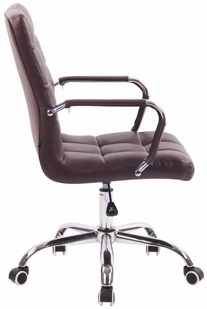 Design-Shop Kancelárska stolička DS19467401 - Bordová