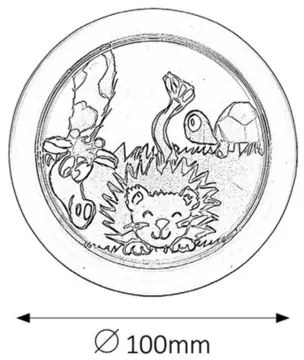 Rabalux LEON LED detské svietidlo 4565