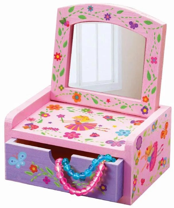 Výroba a maľovanie - kozmetická truhlička