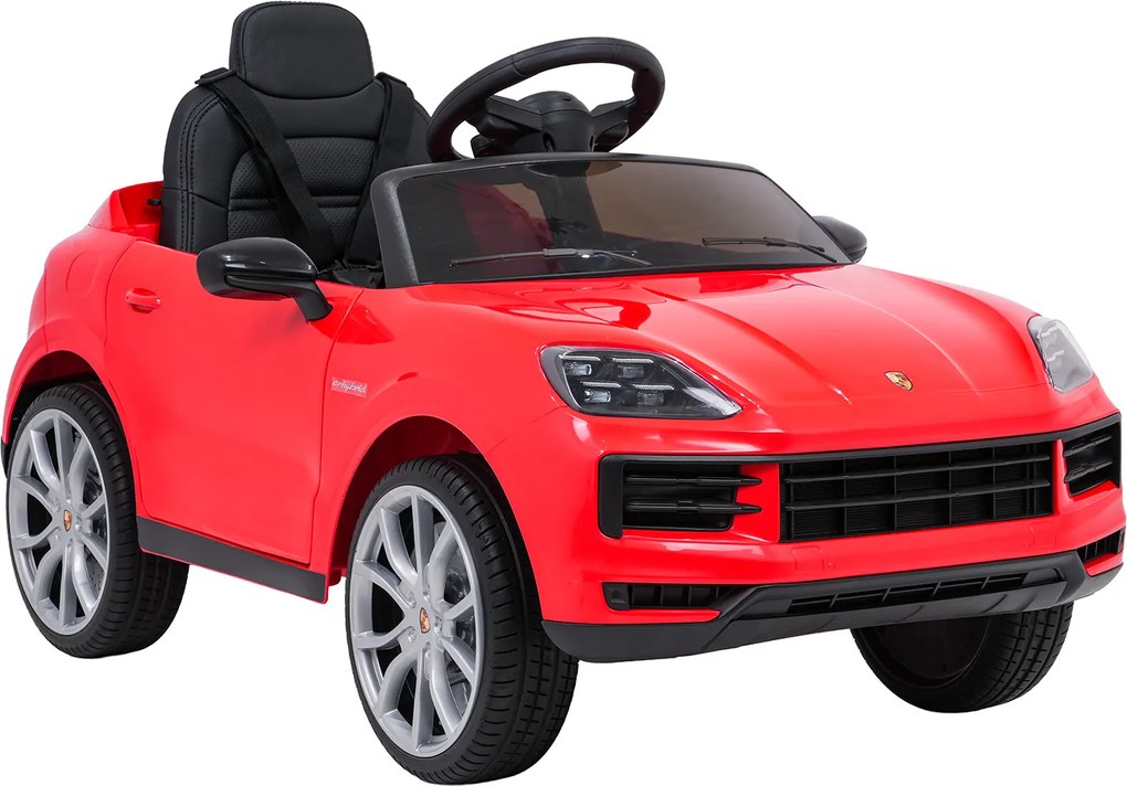 Ramiz Porsche Cayenne Červené vozidlo