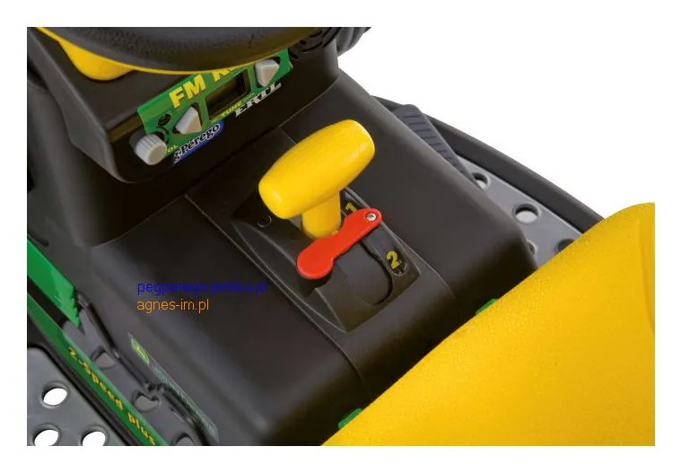 Peg Perego Elektrický traktor Bager JOHN DEERE GROUND LOADER IGOR0068 - 330W - 12V 8Ah - 2024