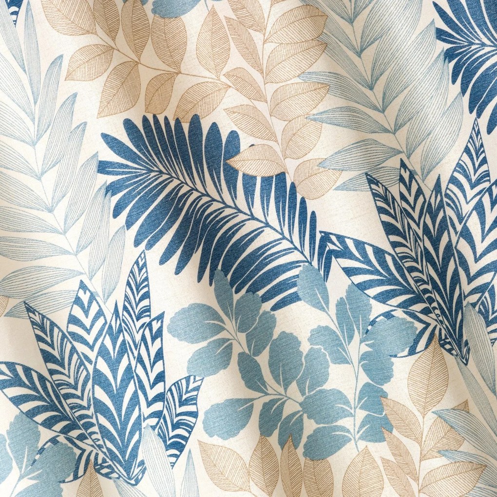 ZÁVES NA KRÚŽKOCH LENNY 140X250 CM VZOROVANÁ