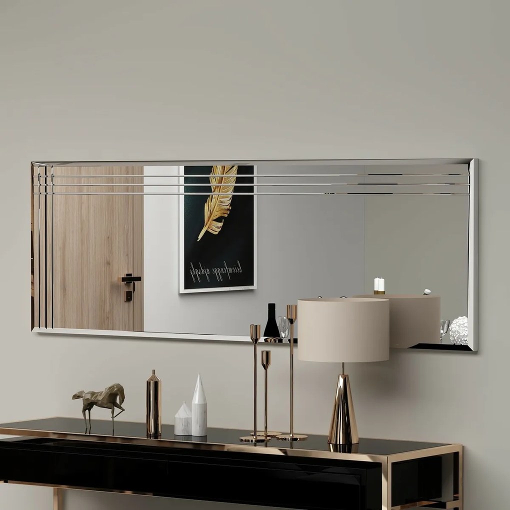 Zrkadlo Trio Transparent 40 x 120 cm