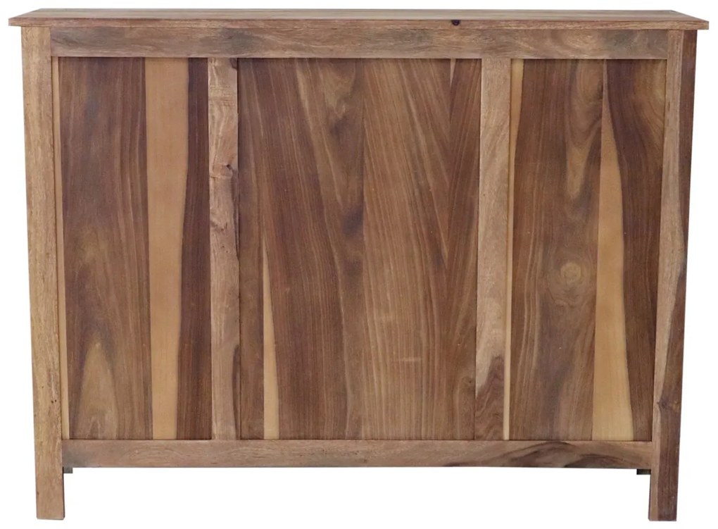 furniture-nabytek.cz - Komoda z masivního dřeva palisandr 120x90x35