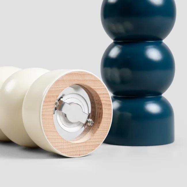 Sada dvoch mlynčekov SPICE BUBBLE modrá / krémová 722196