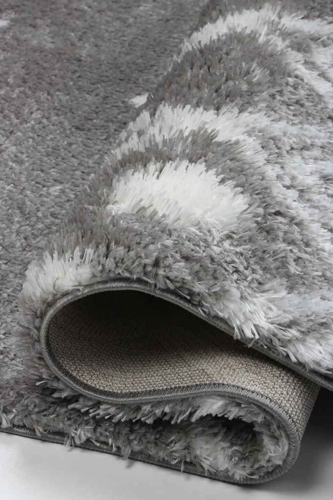 Koberec Boho 590 D.GREY/CREAM rozmery koberec: 60x100 cm
