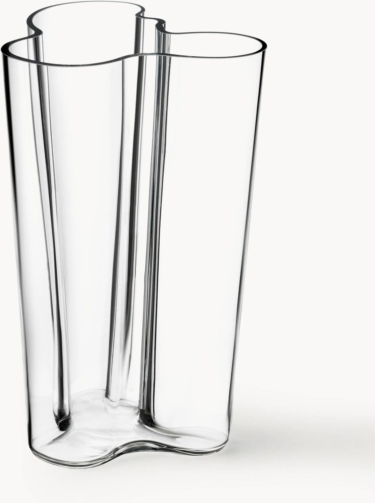 Ručne fúkaná váza Aalto, V 25 cm