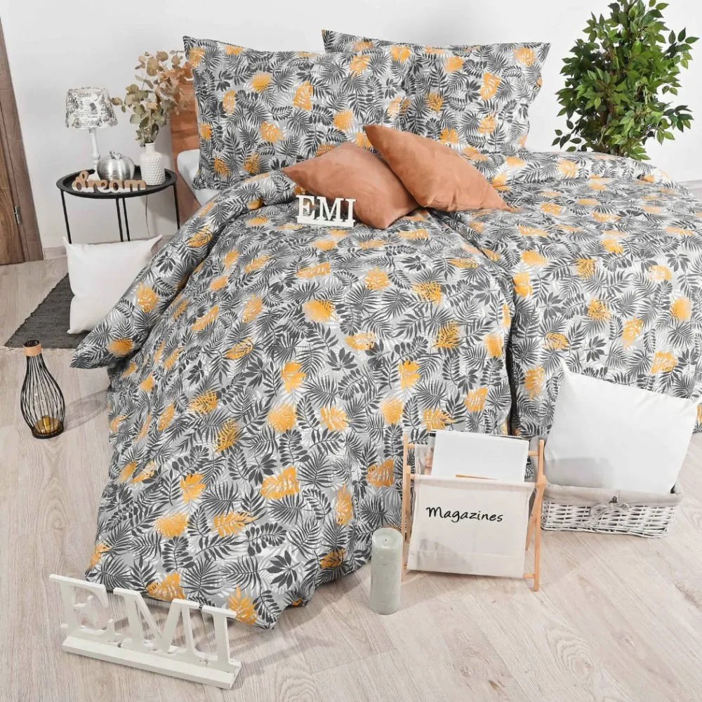 Obliečky bavlnené Puna EMI: Štandardný set jednolôžko obsahuje 1x 140x200 + 1x 70x90