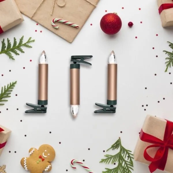 SADA 10x LED Vianočná dekorácia LED/1xAAA +  diaľkové ovládanie