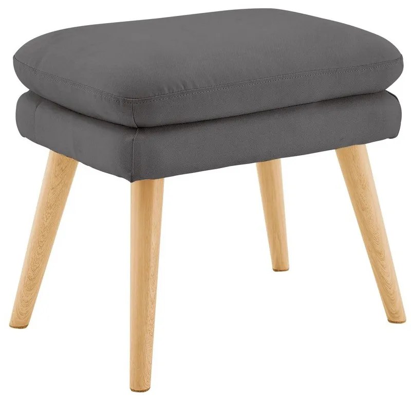 Sivé kreslo Zenia - Støraa