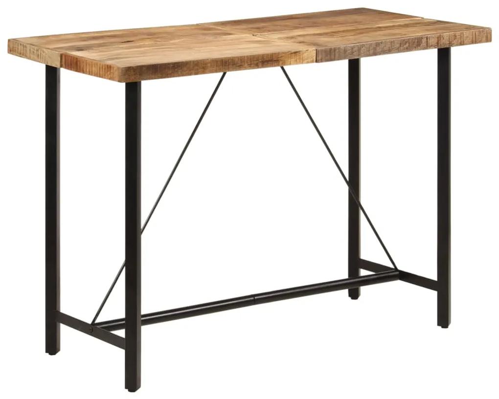 Barový stôl 150x70x107 cm masívne recyklované drevo a železo 356382