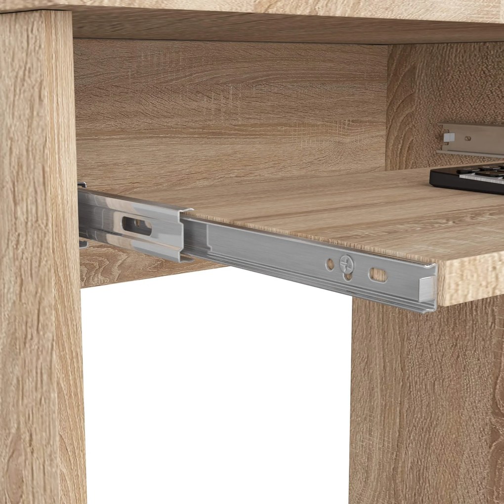 Psací stůl Star volně stojící dub sonoma