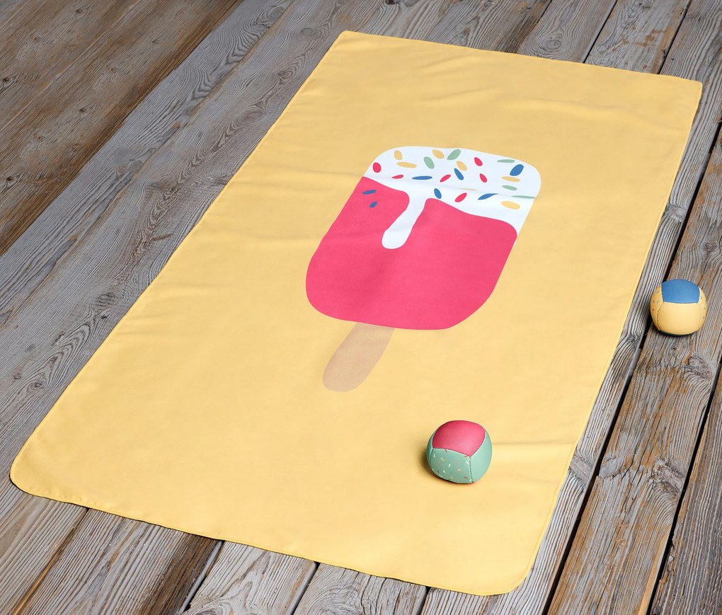 Detský uterák z mikrovlákna, zmrzlina