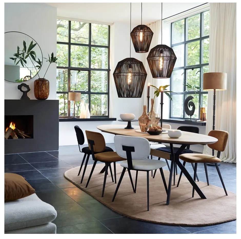 Nástenné zrkadlo ø 116 cm Espejo – Light &amp; Living