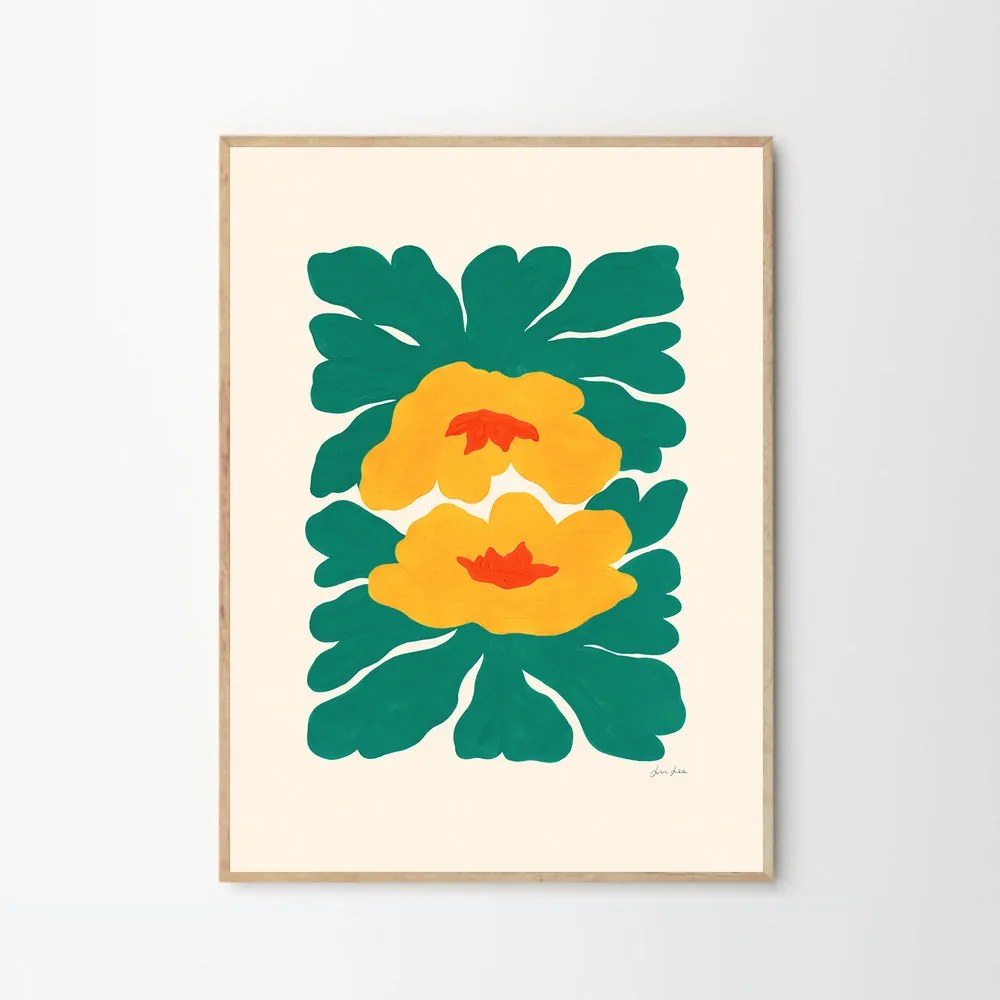 The Poster Club Plagát In the Cracks by Liv Lee 30x40 cm