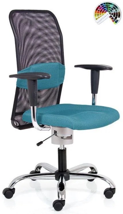 PEŠKA Balančná kancelárska stolička TECHNO FLEX XL čalúnenie TUNDRA koženka