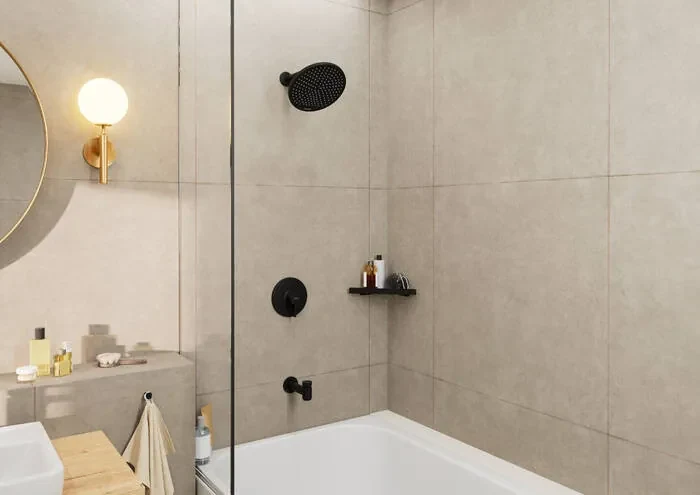 Hansgrohe Croma S, hlavová sprcha 240 1jet EcoSmart 9 l/min, čierna matná, HAN-26724670