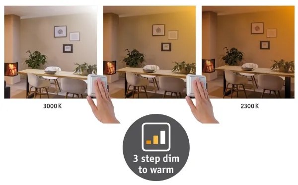 Paulmann 79801 - LED/13W Stropné svietidlo CARPO 230V 2300/2500/3000K