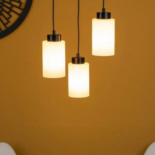 Spot-Light 1721304 - Luster na lanku BOSCO 3xE27/60W/230V