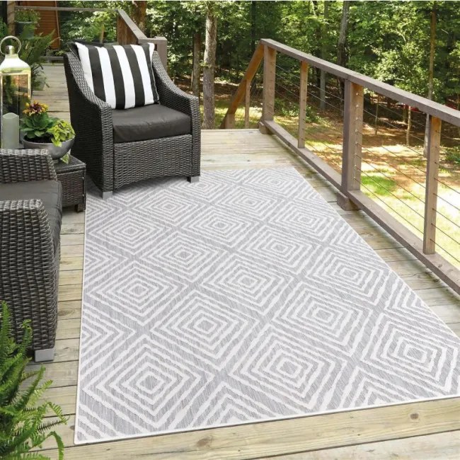 Koberec Outdoor Sun 464 sivý