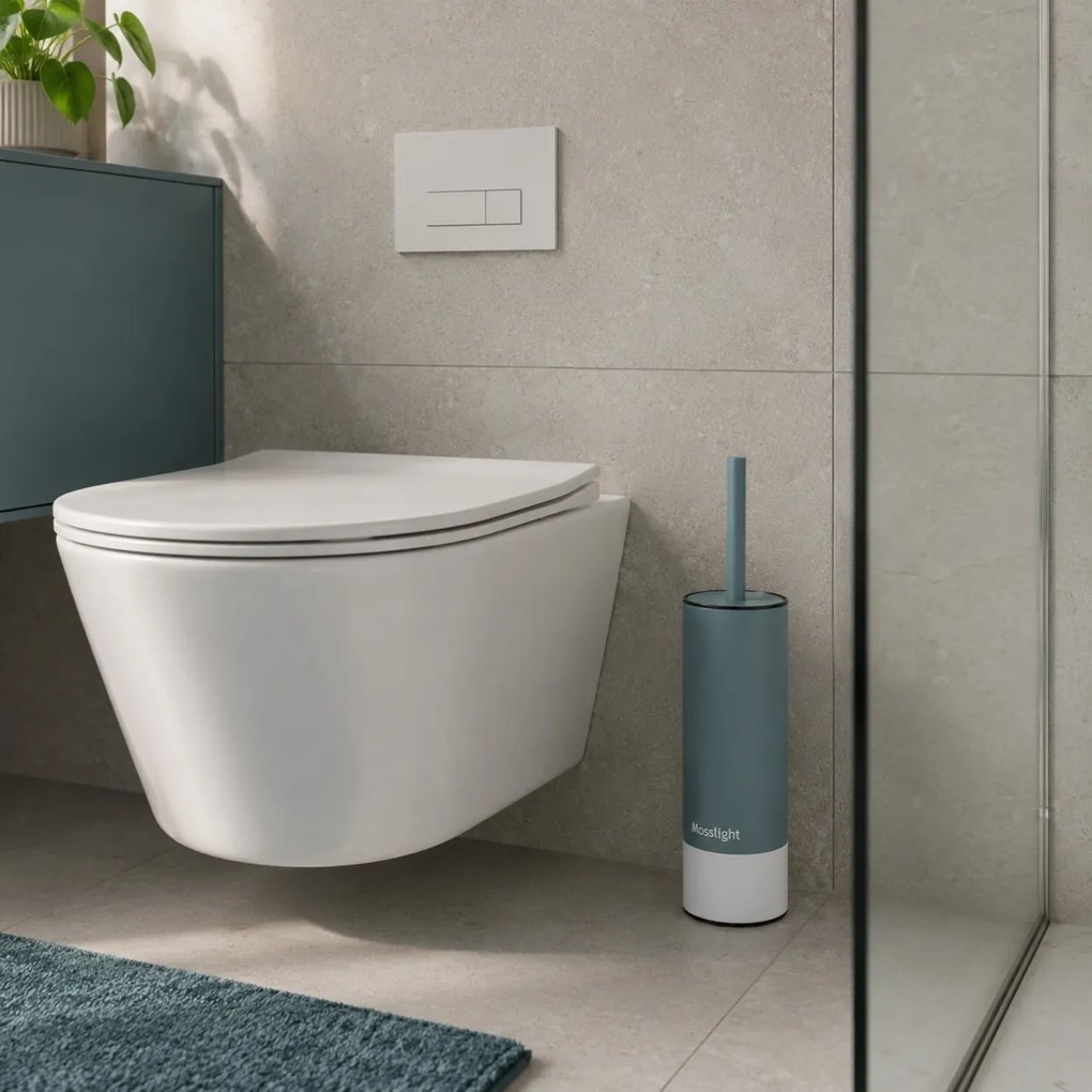WC kefa Tone, zelená/biela