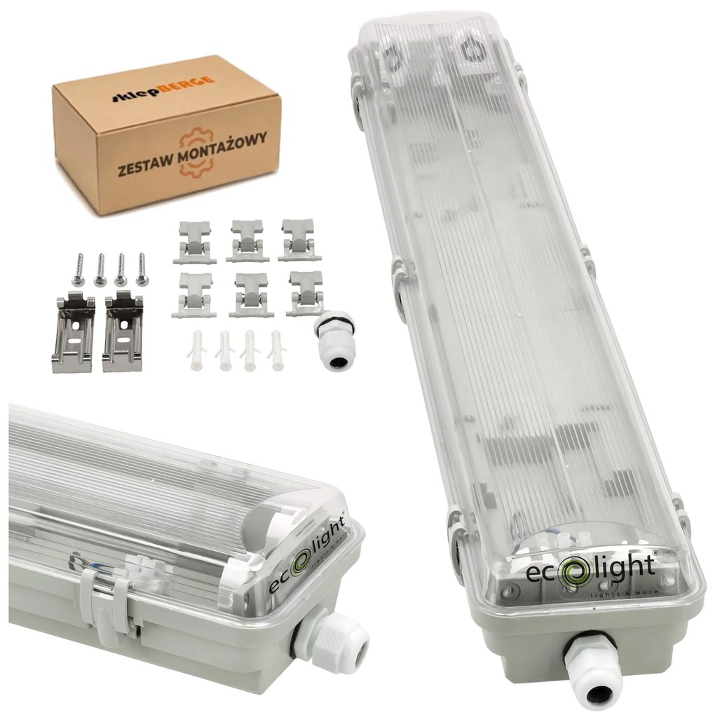 ECOLIGHT Hermetické svietidlo LED 60 cm