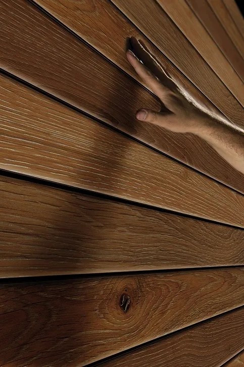 PENT Signature HORIZONTAL WALNUT záhradný domček 7x7, hnedý 216x216x226