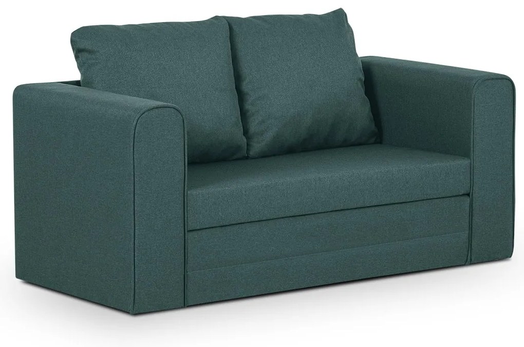 Pohovka pre 2 osoby MOKKA Tyrkysová