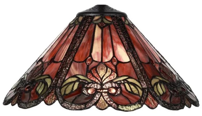 Tiffany lampa vitráž Alloy kolekcia FIRE Ø40*72