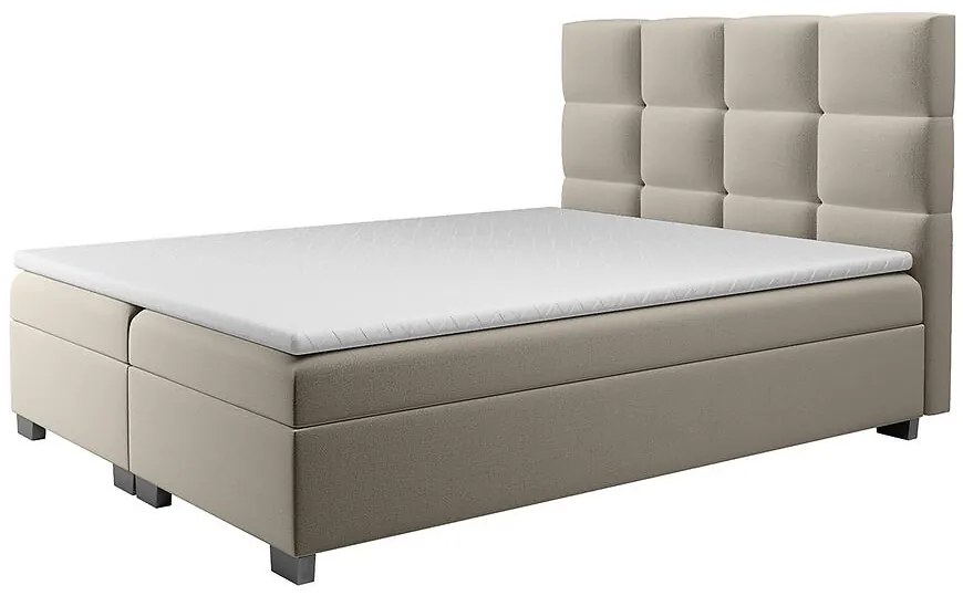 Posteľ Kanada s topperom 160x200 Alfa 03