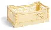 Úložný box Crate Light Yellow S HAY